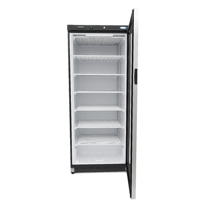 Vrieskast - 600 L - Zwart - met Glazen Deur