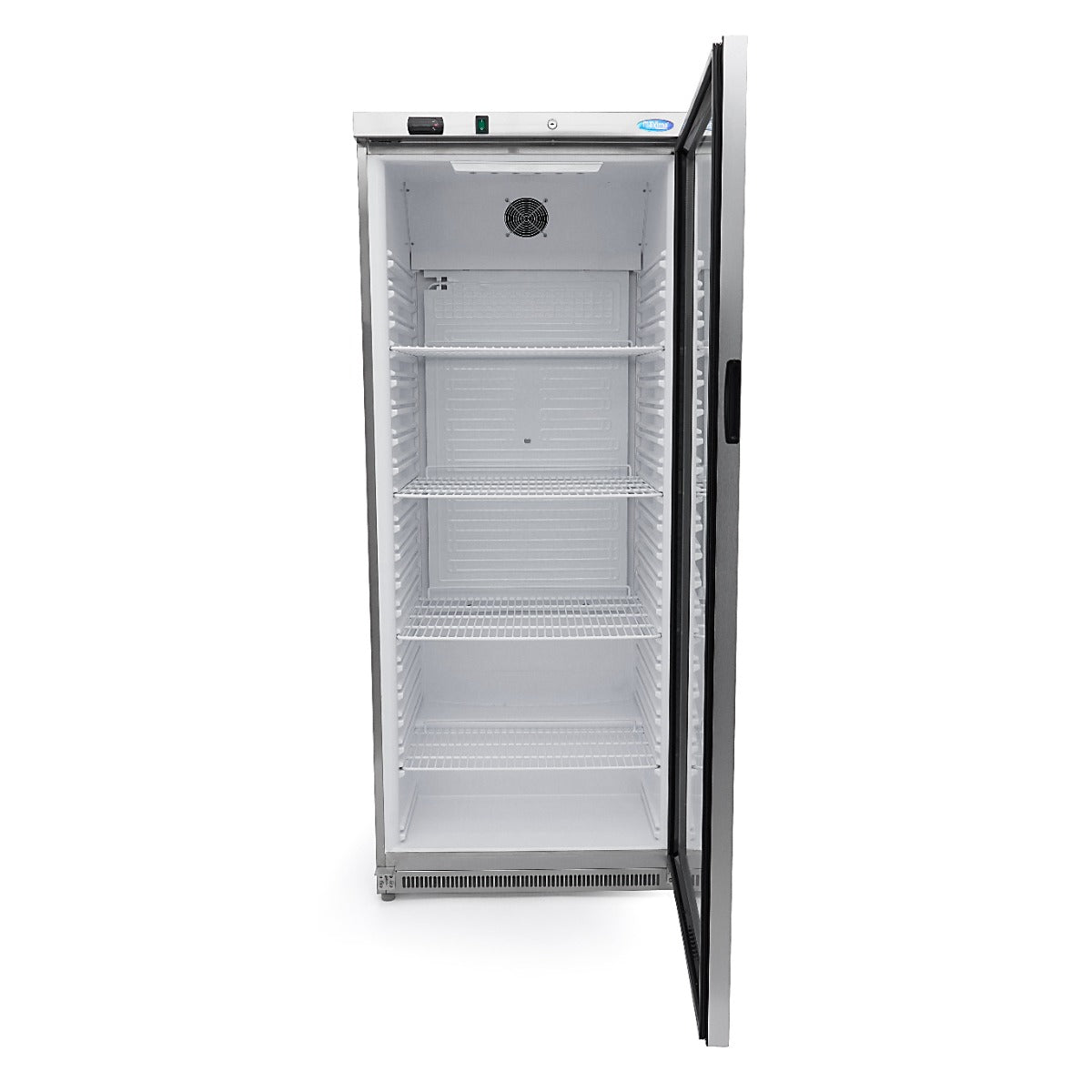Koelkast - 600 L - Rvs - met Glazen Deur