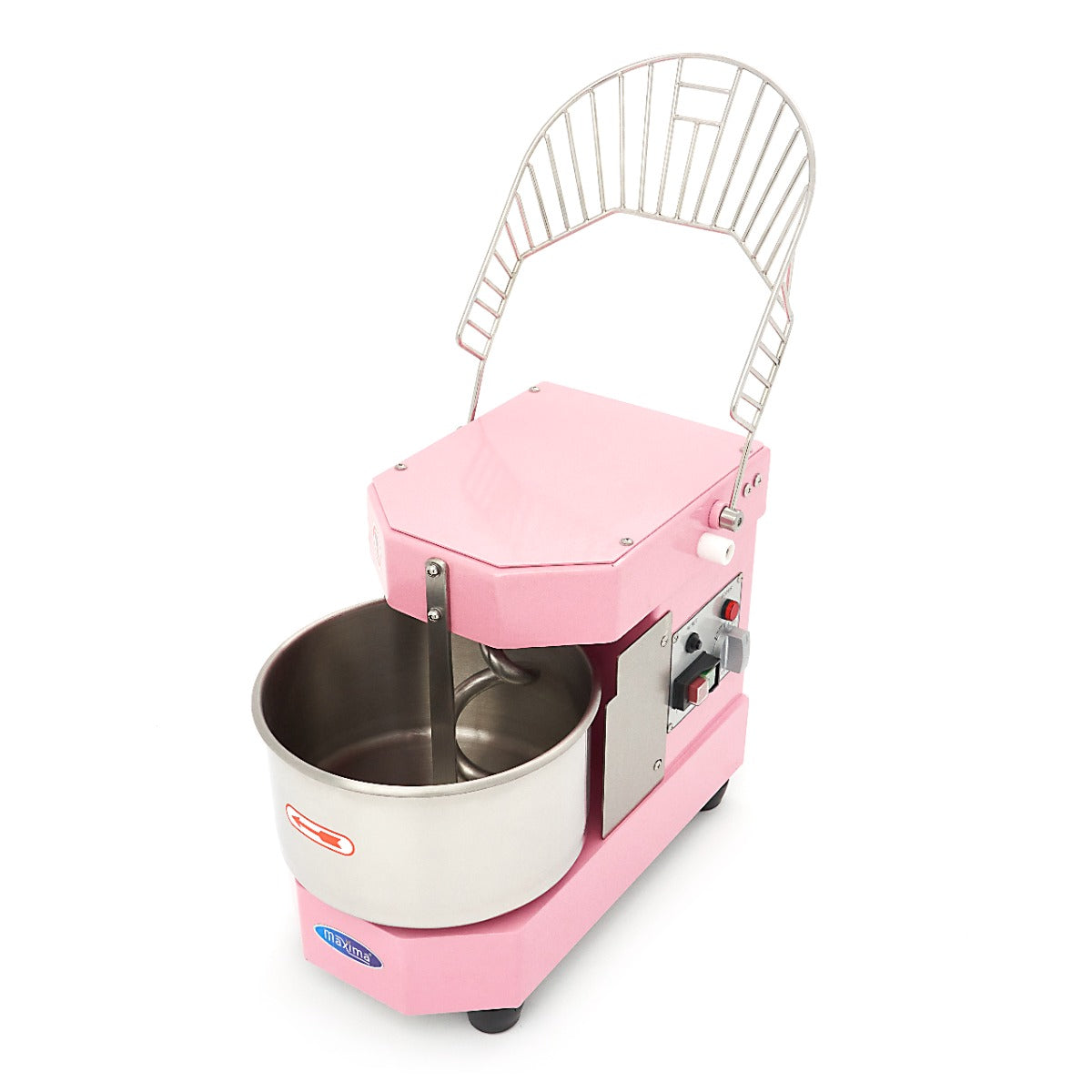 Spiraalkneder - 8 L - 4,5 Kg Deeg - Pastel Roze