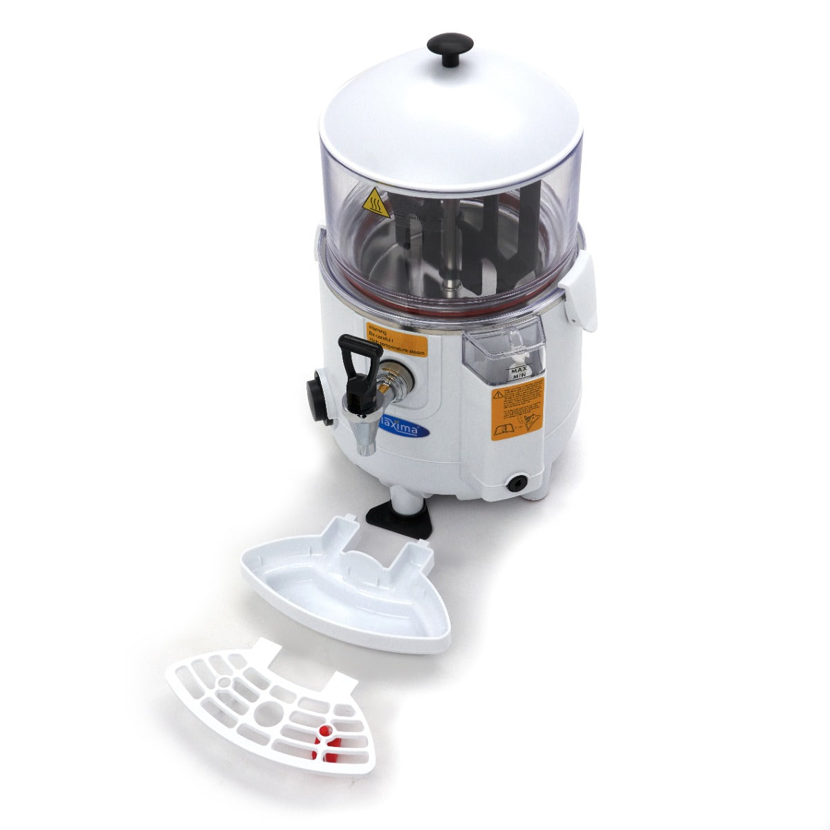 Warme Chocolademelk Dispenser – 5 L – Wit