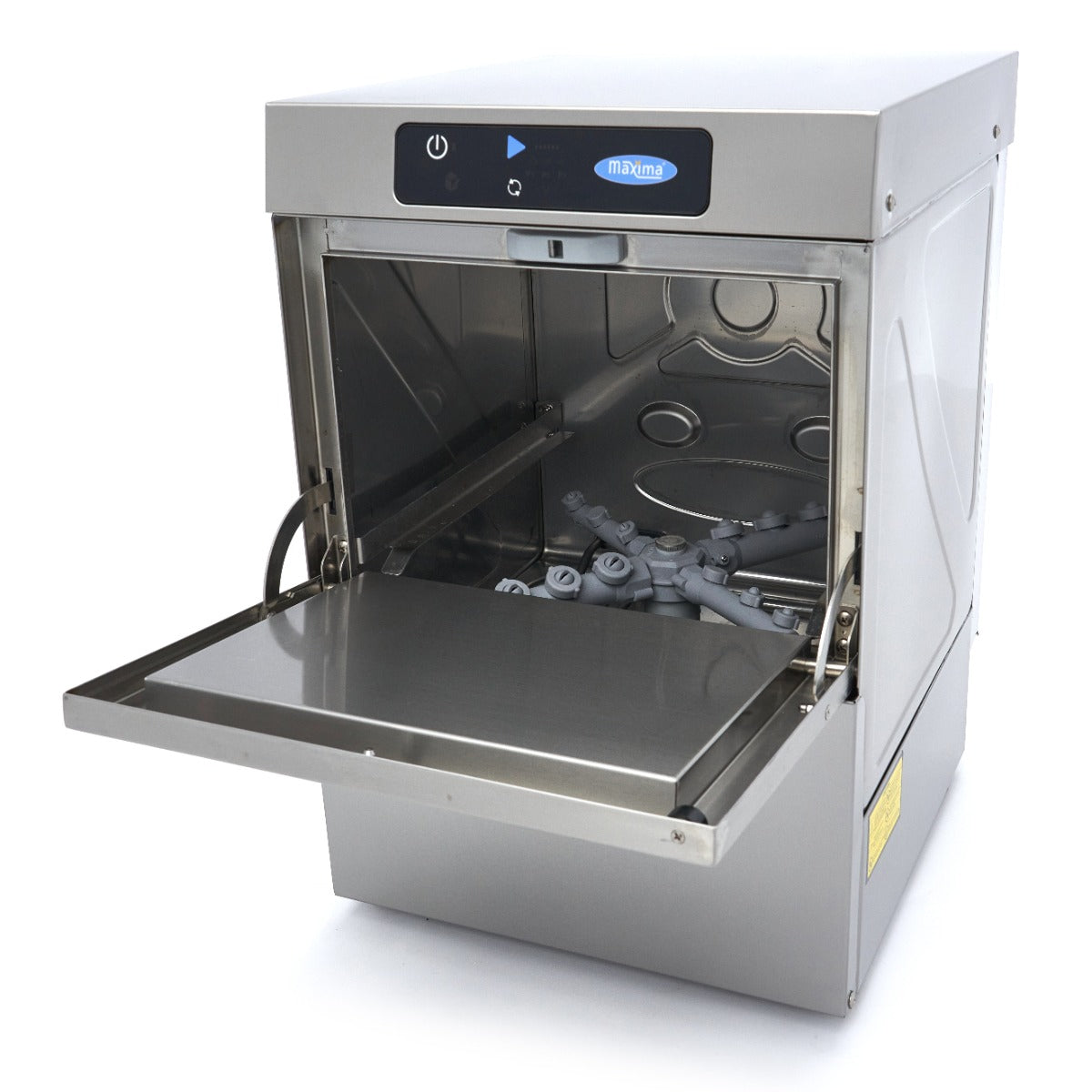 Glazenspoelmachine - 35 x 35 cm - met Glansspoelpomp - Digitaal Display - 230V