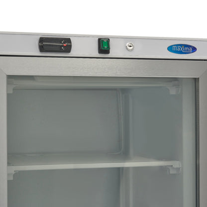 Vrieskast - 400 L - Wit - met Glazen Deur