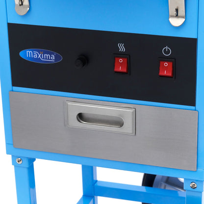 Suikerspinmachine – Ø 52 cm – Blauw – met Onderstel