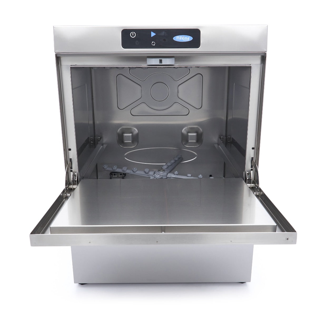 Horeca Vaatwasser - 50 x 50 cm - met Glansspoelpomp - Digitaal Display - 400V