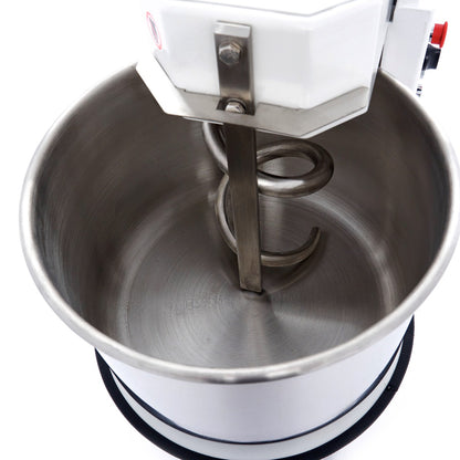 Spiraalkneder - 30 L - 18 Kg Deeg - 2 Snelheden - Uitneembare Kom