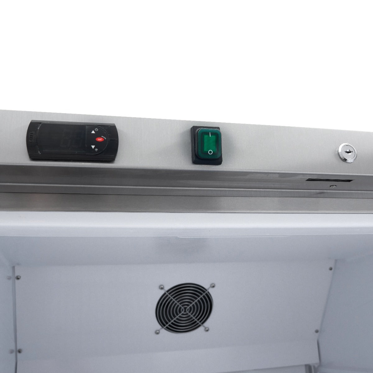 Koelkast - 600 L - 4 Verstelbare Roosters - Rvs