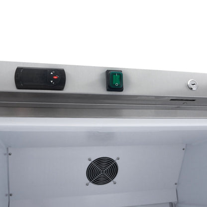 Koelkast - 600 L - 4 Verstelbare Roosters - Rvs