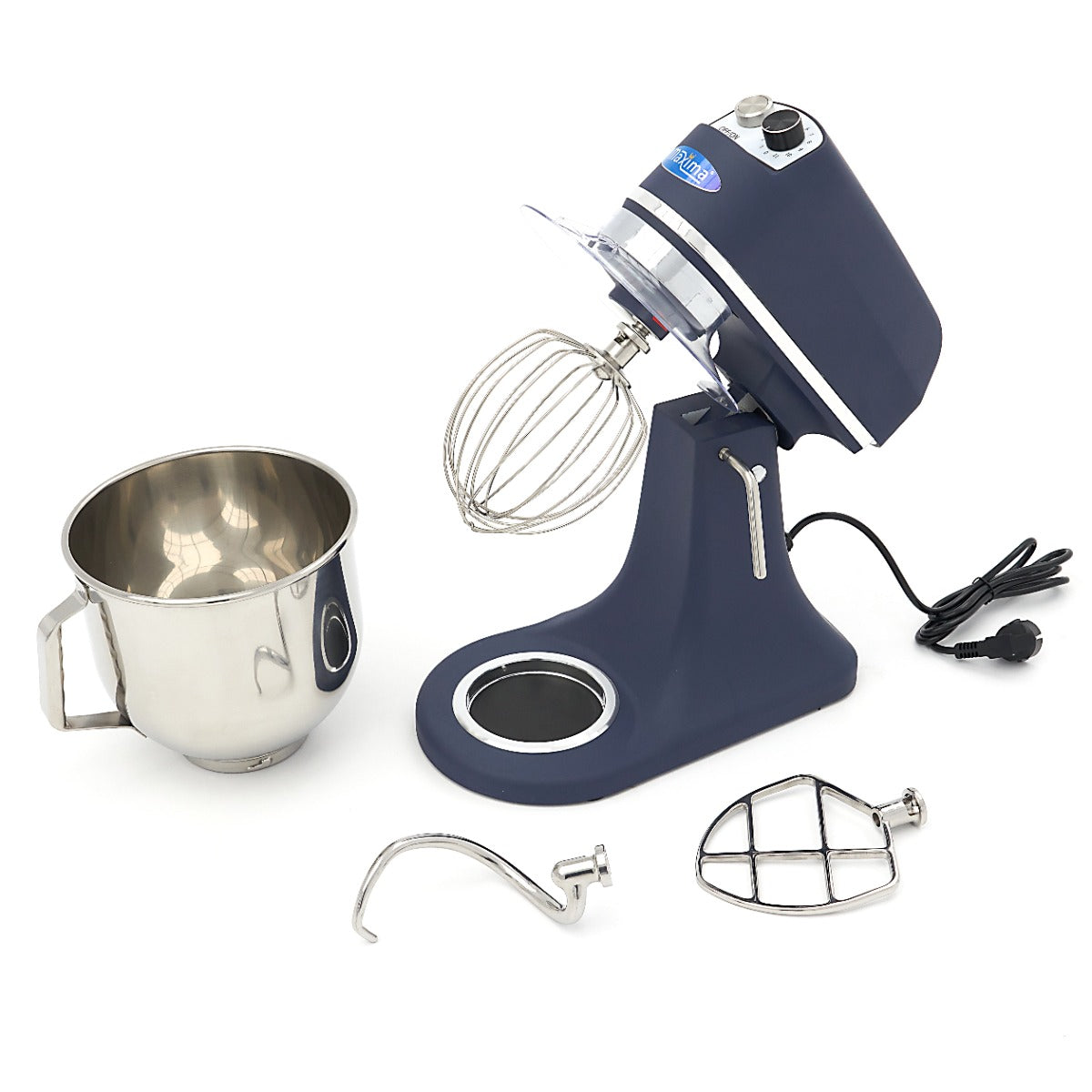 Planeetmenger - 7 L - Tot 2 Kg Deeg - Staalblauw Mat