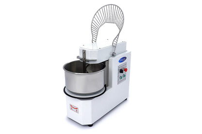 Spiraalkneder - 20 L - 12 Kg Deeg - 2 Snelheden - Uitneembare Kom
