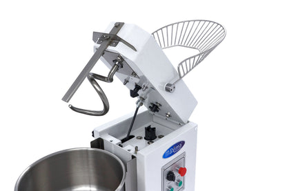 Spiraalkneder - 20 L - 12 Kg Deeg - 2 Snelheden - Uitneembare Kom