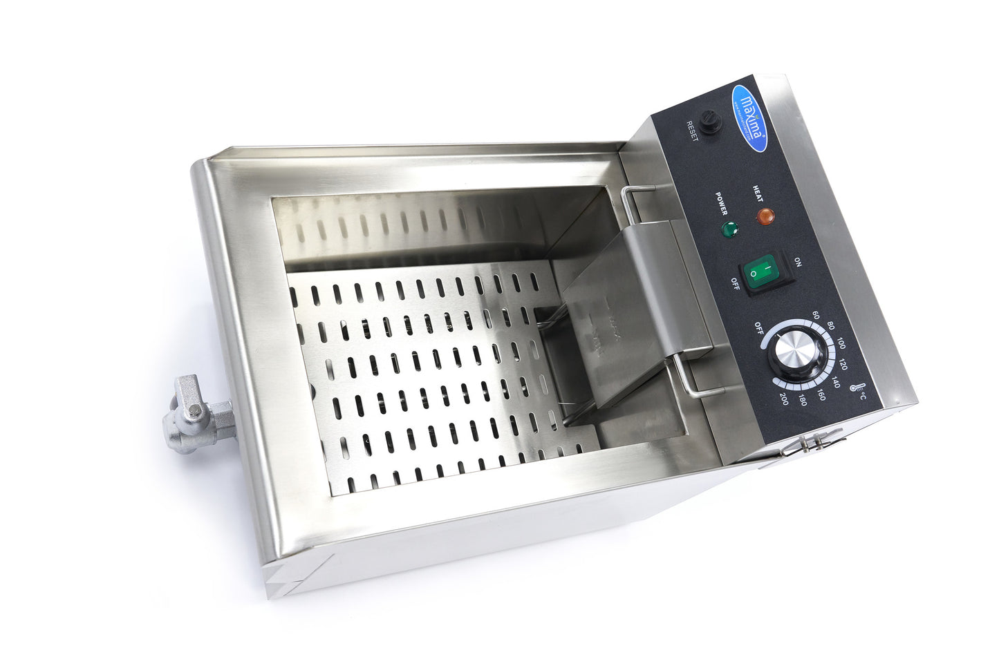 Frituurpan - 13 L - 1 Mand - met Tapkraan