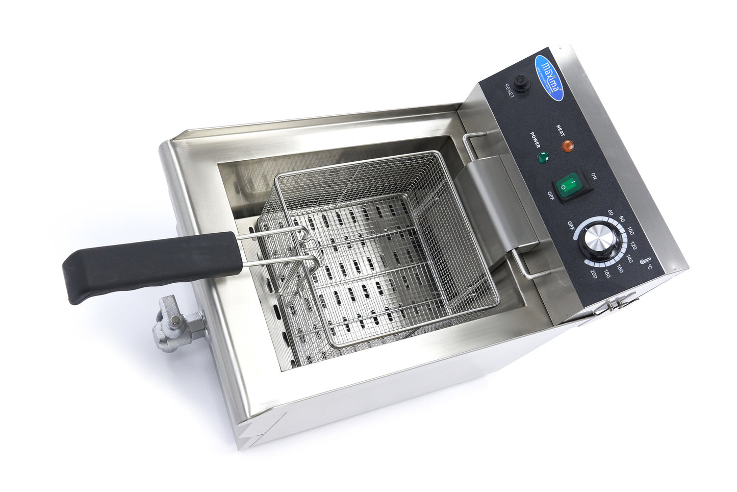 Frituurpan - 13 L - 1 Mand - met Tapkraan