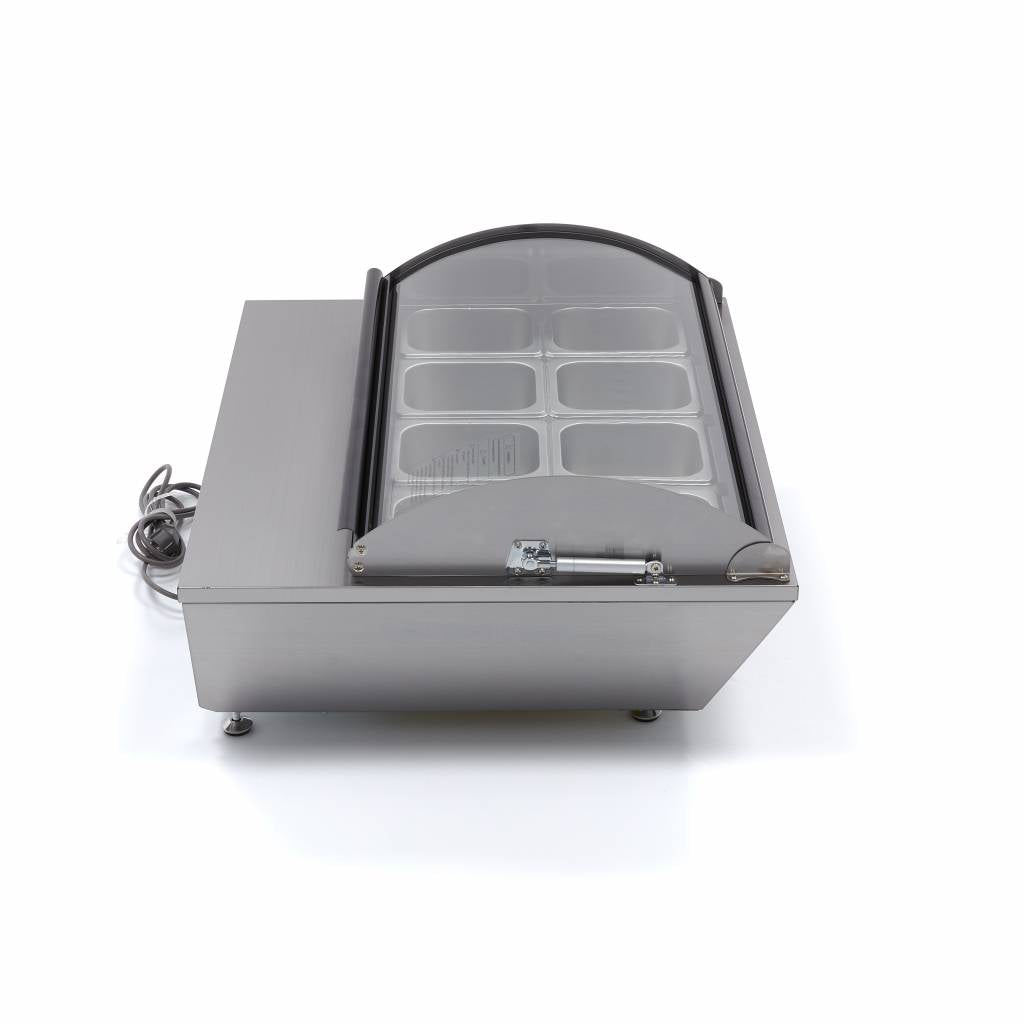 Saladette - 67 L - Tafelmodel - 8 x 1/6 GN