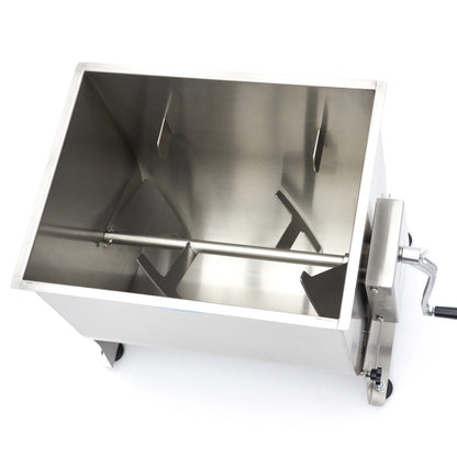 Vleesmenger 60 L - 55 Kg Vlees - Kantelbare Kom - Handmatig