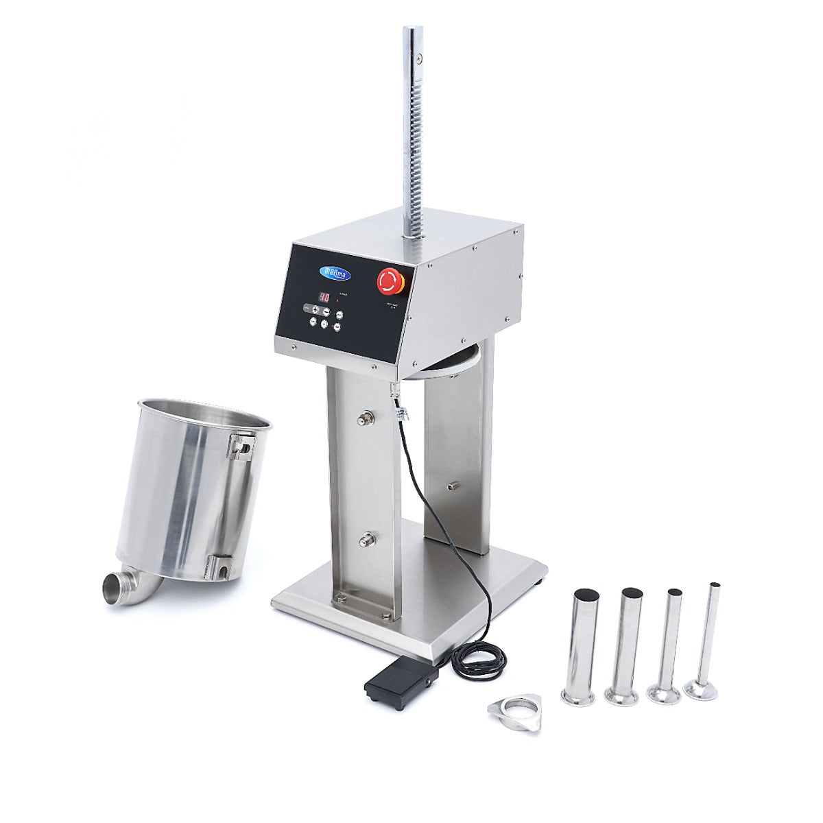 Worstenvuller - 10 L - Automatisch - Verticaal - Digitaal Display