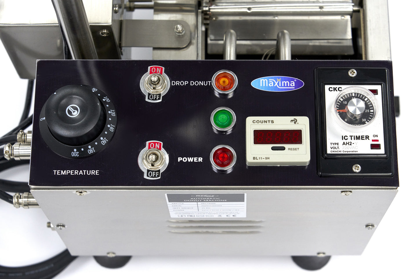 Donutmaker - 500 Donuts/Uur - Automatisch - Frituurpan met Draaisysteem