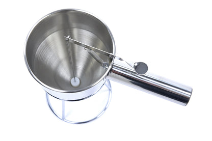 Beslagdispenser - 1,3 L - RVS - incl. Doseerknop