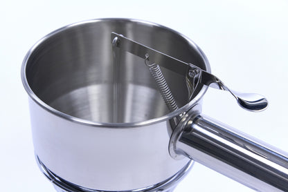 Beslagdispenser - 1,3 L - RVS - incl. Doseerknop