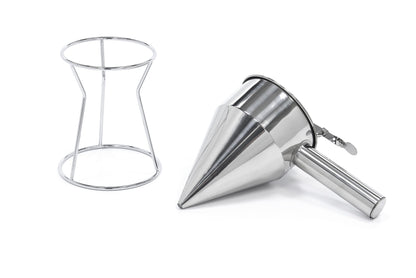 Beslagdispenser - 1,3 L - RVS - incl. Doseerknop