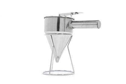 Beslagdispenser - 1,3 L - RVS - incl. Doseerknop