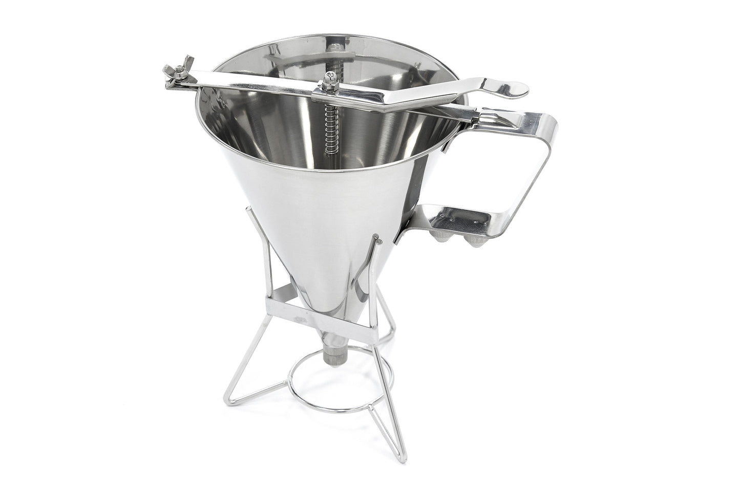 Beslagdispenser - 1,6 L - RVS - incl. Doseerknop