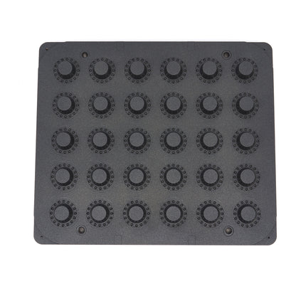 Tartelette Vorm - Rond - 47/29 mm - 30 stuks