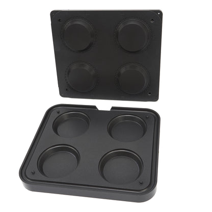 Tartelette Vorm - Rond - 124/ 100 mm - 4 stuks