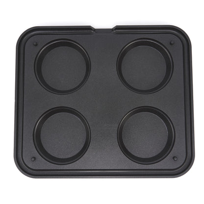 Tartelette Vorm - Rond - 124/ 100 mm - 4 stuks