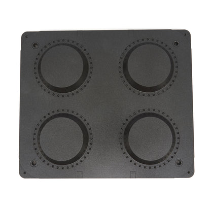 Tartelette Vorm - Rond - 124/ 100 mm - 4 stuks