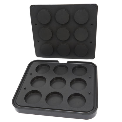 Tartelette Vorm - Cilinder - 80 mm - 9 stuks