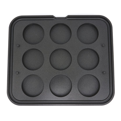 Tartelette Vorm - Cilinder - 80 mm - 9 stuks