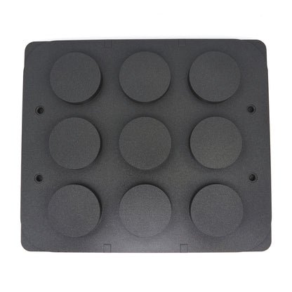 Tartelette Vorm - Cilinder - 80 mm - 9 stuks