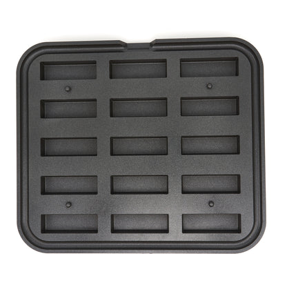 Tartelette Vorm - Rechthoek - 90x30/85x26 mm - 15 stuks