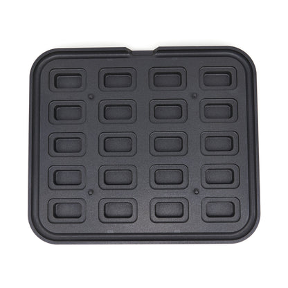 Tartelette Vorm - Rechthoek - 64x41/45x22 mm - 20 stuks