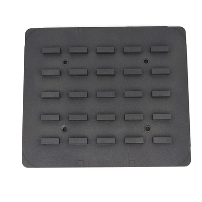 Tartelette Vorm - Rechthoek - 50x23/42x17 mm - 25 stuks