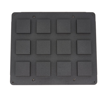 Tartelette Vorm - Vierkant - 72/62 mm - 12 stuks