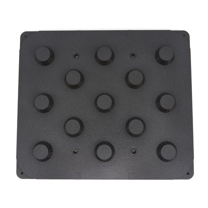 Tartelette Vorm - Gegolfd - 48/36 mm - 13 stuks