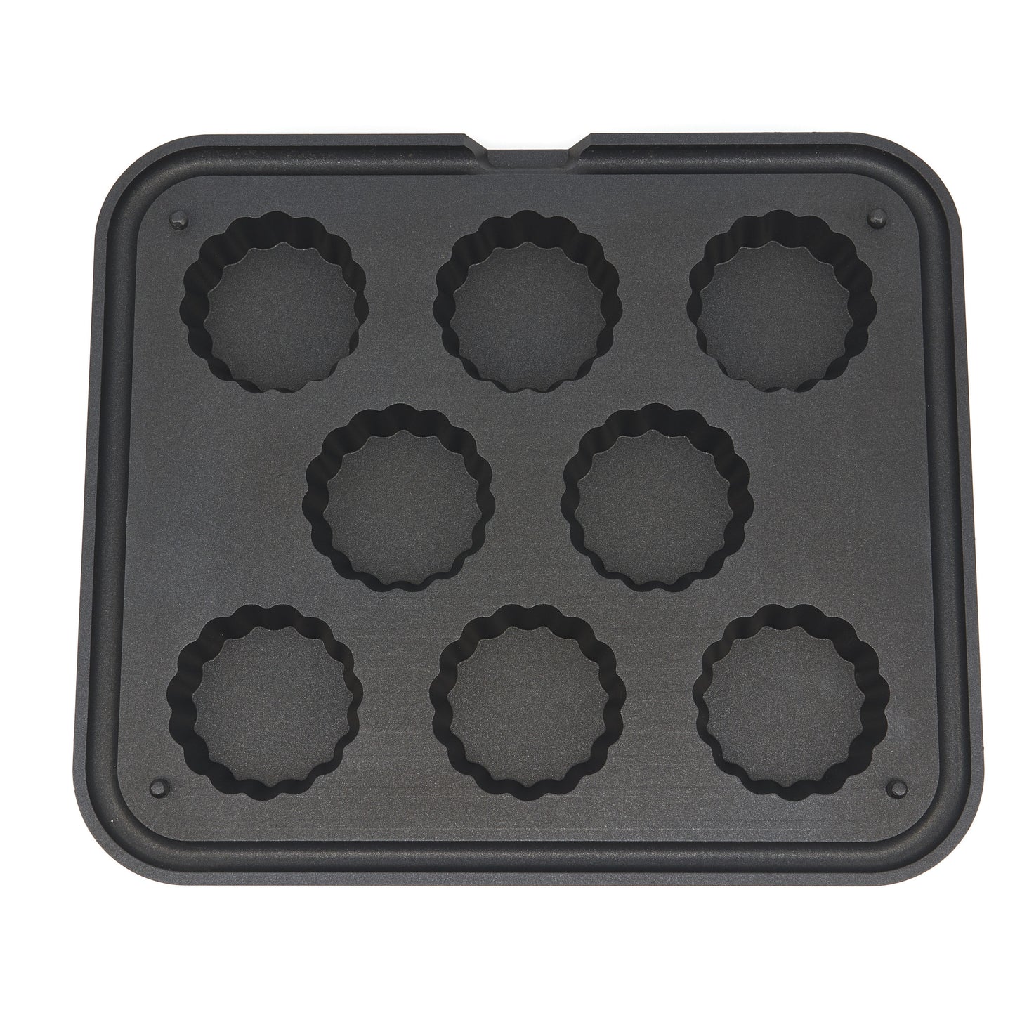 Tartelette Vorm - Gegolfd - 84/71 mm - 8 stuks