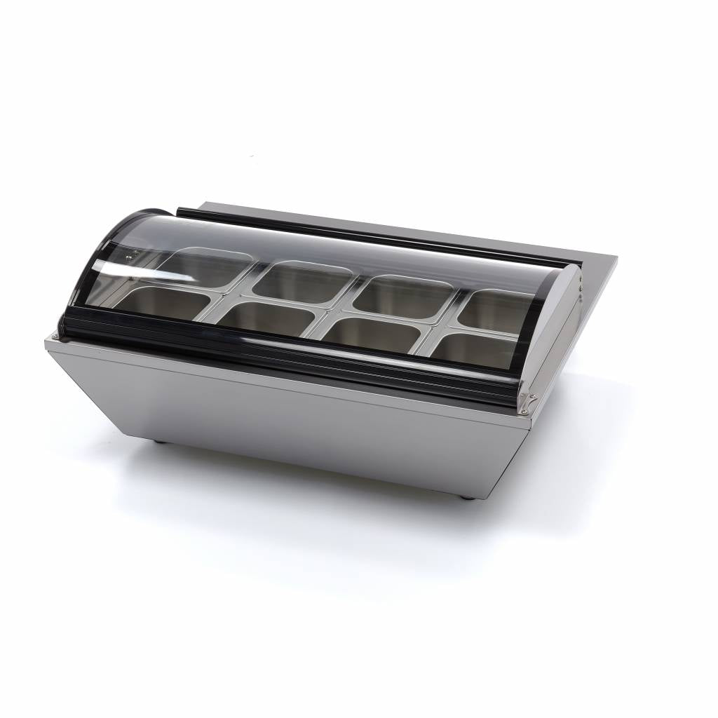 Saladette - 67 L - Tafelmodel - 8 x 1/6 GN