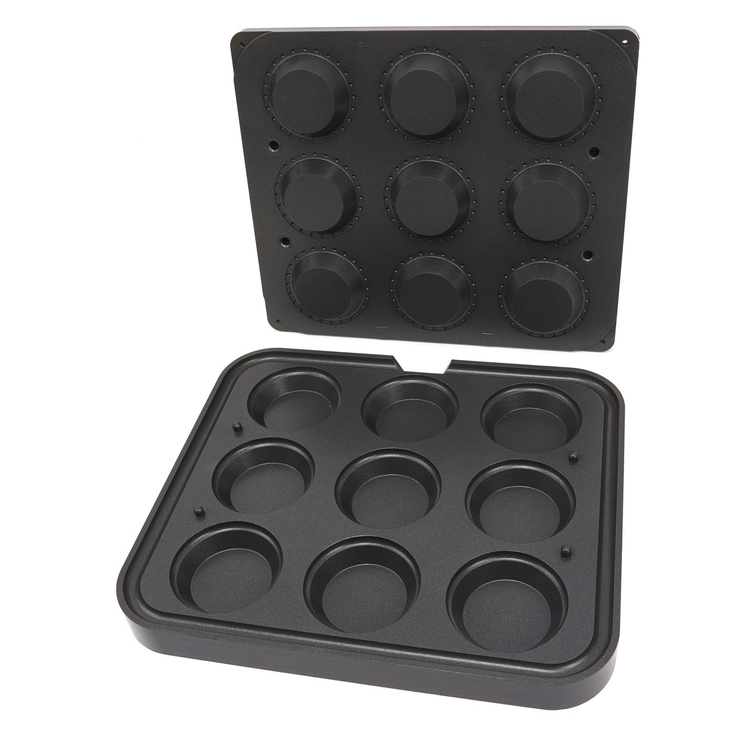 Tartelette Vorm - Rond - 89/65 mm - 9 stuks