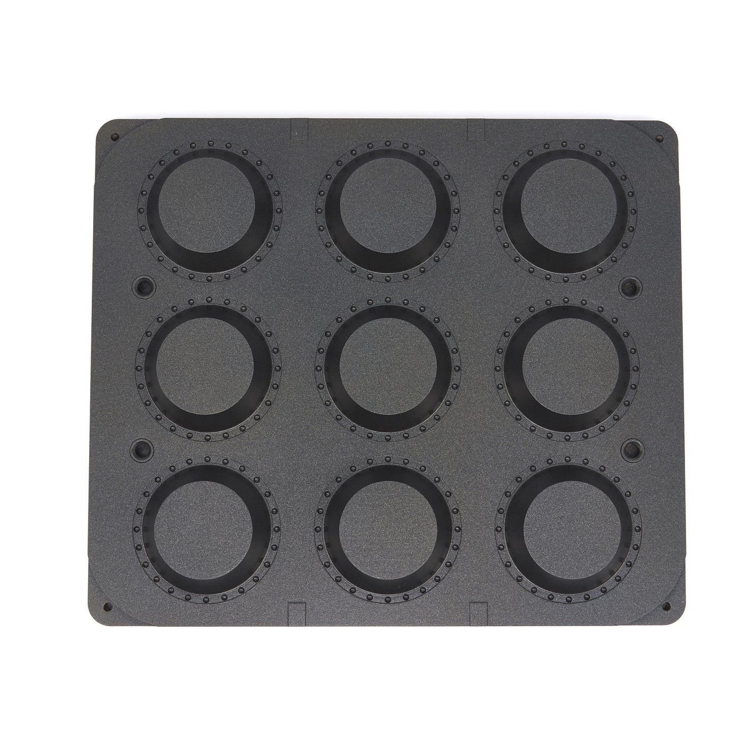 Tartelette Vorm - Rond - 89/65 mm - 9 stuks