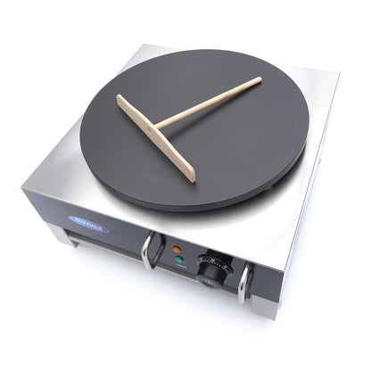 Crepebakplaat - Enkele Crepe - 40 cm - incl. Beslagverdeler