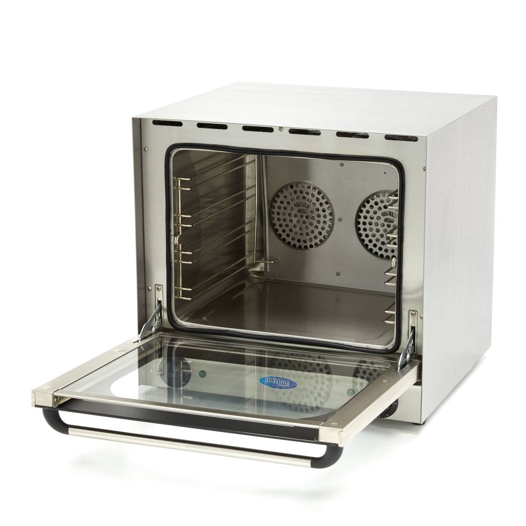 Heteluchtoven - 4 Bakplaten - Ingebouwde Timer - tot 300°C