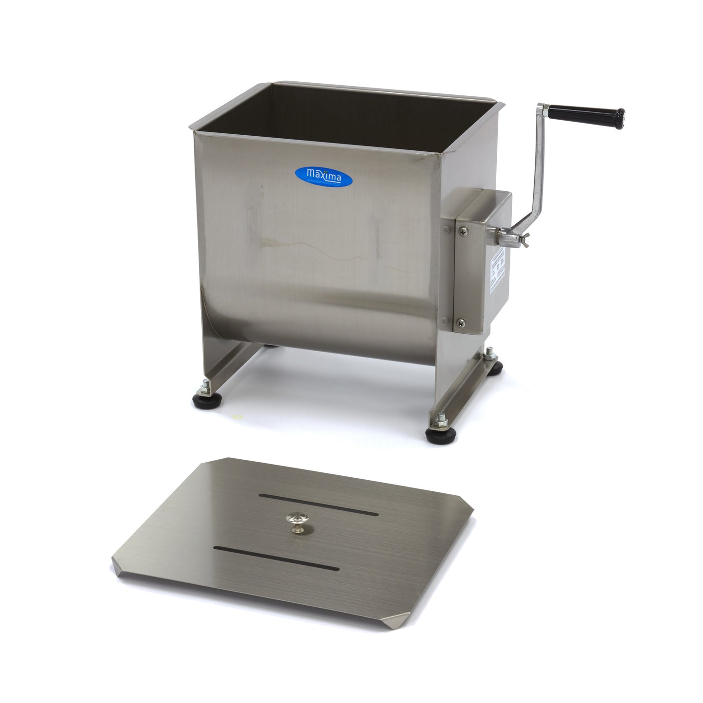 Vleesmenger - 30 L - 25 Kg Vlees - Enkele As - Handmatig