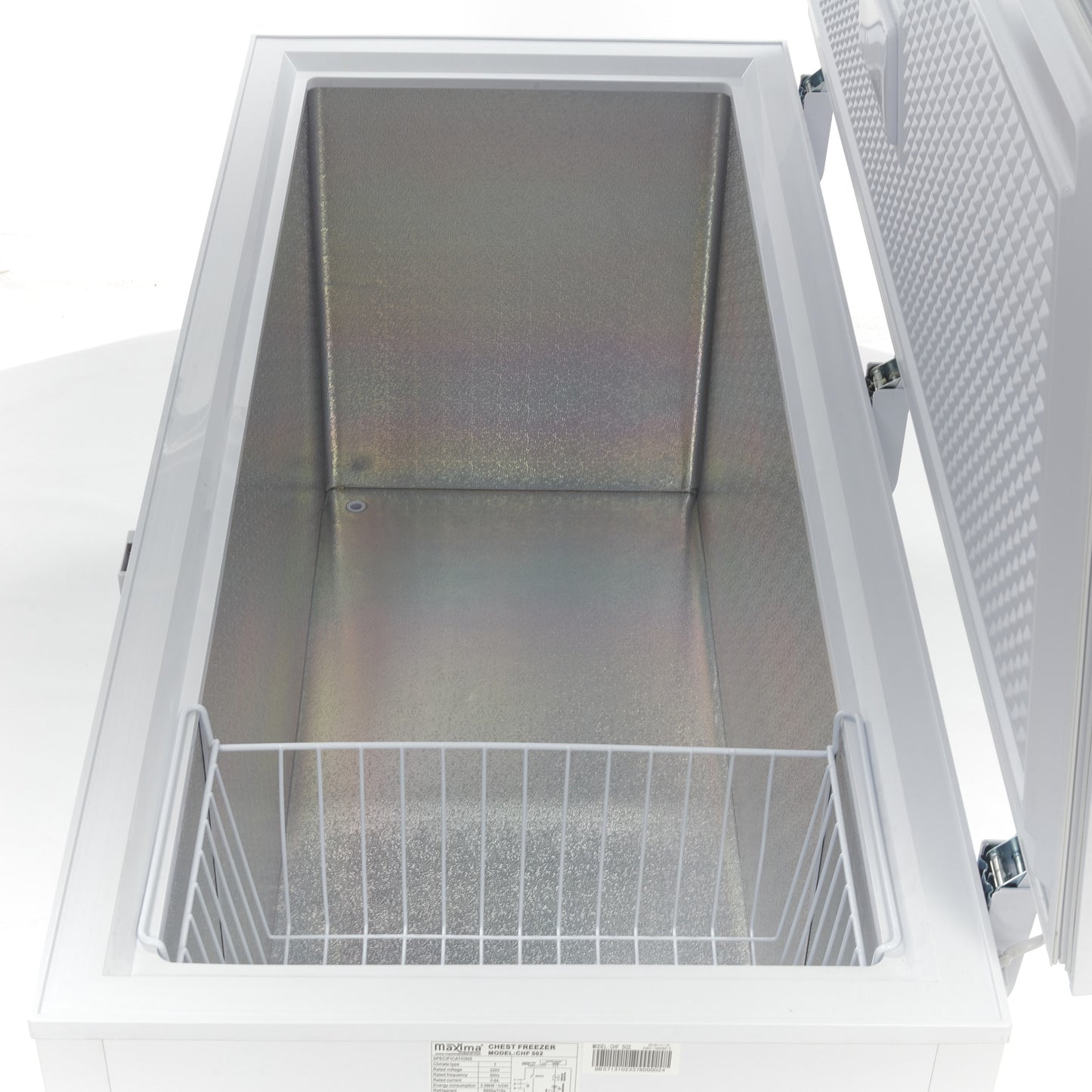 Vrieskist - 488 L -op Wielen - incl. Hangmand
