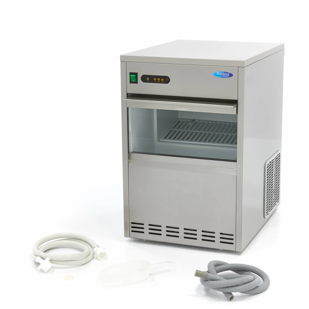 Ijsblokjesmachine - 45 Kg/Dag - Holle Ijsblokjes - Luchtgekoeld