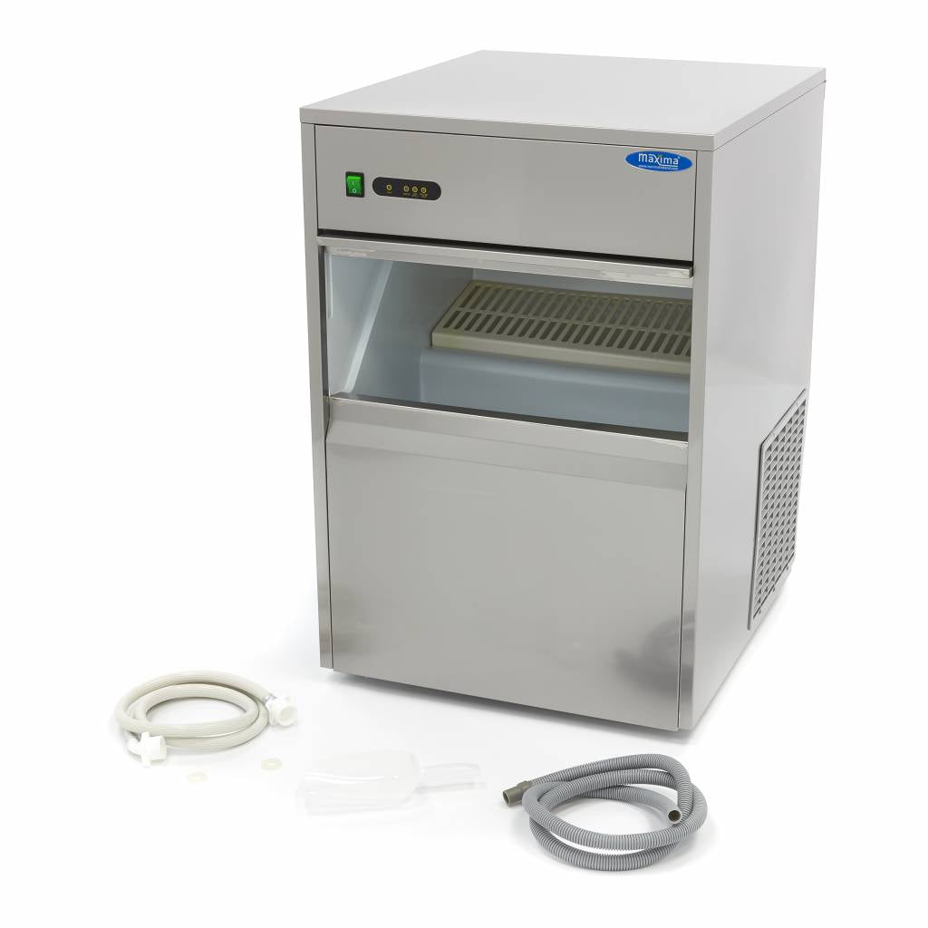 Ijsblokjesmachine - 28 Kg/Dag - Holle Ijsblokjes - Luchtgekoeld