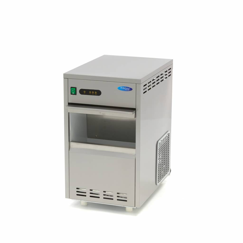 Schilferijsmachine - 30 Kg/24 u - Crushed ice - Luchtgekoeld