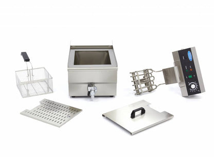 Frituurpan - 16 L - 1 Mand - met Tapkraan