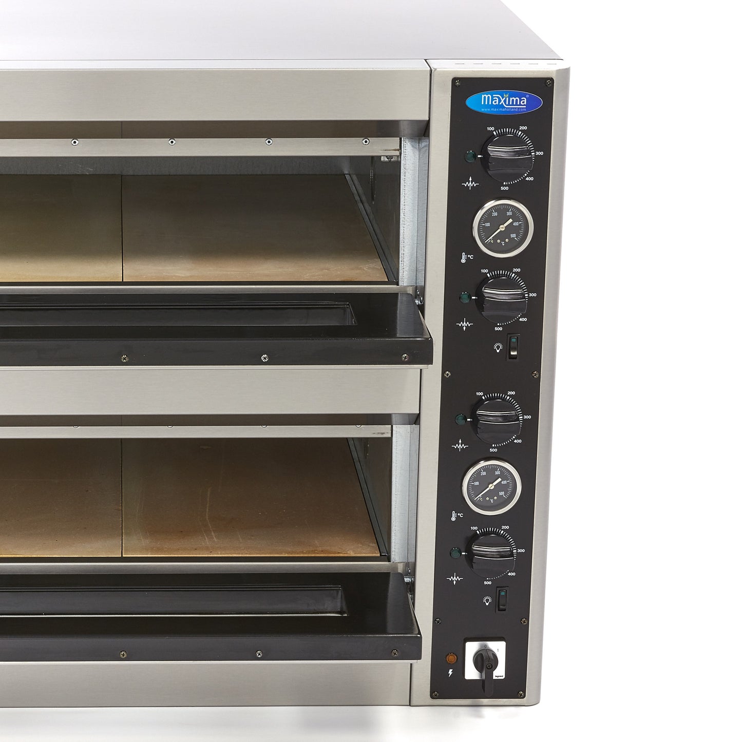 Pizza Oven - 8 Pizza's Ø 30 cm - 2 Kamers